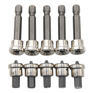 Embouts de positionnement Mr Drill 6,35 mm en acier finition brillante pour le travail du bois et les têtes de tournevis pour plaques de plâtre - Product Image 1