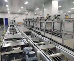Toshine Heavy Duty Pallet Conveyor System PVC/Nylon/Stainless Steel Belts Anti-Bacterial Oil Resistant Adjustable Speed (Max - Product Image 6