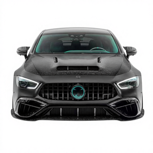 Nouveau kit carrosserie en fibre de carbone Mercedes-Benz <span class=keywords><strong>AMG</strong></span> GT50/GT53/GT63 style MSY, lèvre avant, diffuseur, spoiler, qualité originale 1:1 - Product Image 1
