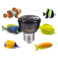 Lampe chauffante pour animaux de compagnie 25W 50W 75W 100W E27, émetteur céramique infrarouge noir, ampoule chauffante, lampe pour reptiles, 220-230V