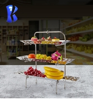 OKEY — présentoir à desserts en métal multifonctionnel, décoration de maison, restaurant hôtel, maison, beauté, fruits
