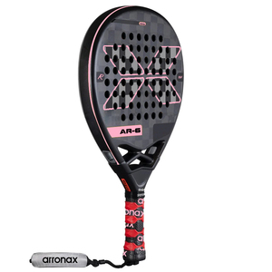Arronax <span class=keywords><strong>ไม้</strong></span><span class=keywords><strong>พาย</strong></span>คาร์บอนไฟเบอร์18K AT10ใหม่พร้อมไม้ปิงปองหลายชั้นสีดำ EVA สำหรับเล่นกีฬา - Product Image 5