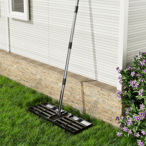 Râteau à gazon de qualité supérieure - Râteau pour sable de green de golf, niveleur de sol, râteau de nivellement de pelouse pour jardin domestique, agriculture, terrain de golf, sol sablonneux - Product Image 6