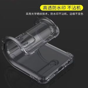 <span class=keywords><strong>Custodia</strong></span> per <span class=keywords><strong>Oppo</strong></span> <span class=keywords><strong>A74</strong></span> 4G con design trasparente antiurto, imbottitura in TPU e airbag protettivi perimetrali anti-caduta - Product Image 4