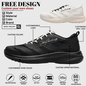 Chaussures de randonnée antidérapantes pour hommes en gros, baskets de trekking durables pour l'extérieur, chaussures de sport confortables en maille respirante, faible MOQ - Product Image 2
