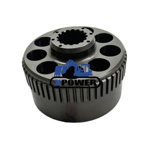 อะไหล่มอเตอร์สวิง XPower รุ่นใหม่ M2X63 หมายเลข 39Q4-11700 สำหรับรถขุดตีนตะขาบ R140LC-9 R145CR-9A สีดำ/เงิน รับประกัน 6 เดือน - Product Image 3