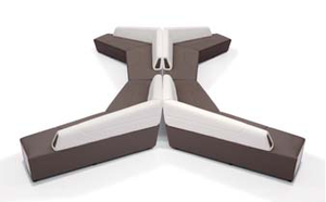 Conjunto de sofá de oficina, muebles, sofá, asientos, sala de vestíbulo, Banco de espera, Combinación libre Modular, sofá de sala de espera de oficina - Product Image 4