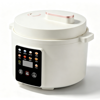 Autocuiseur Électrique Multifonction OEM 110V/220V Cylindrique 3L avec Contrôle Numérique par Minuteur, Cuisson Rapide et Système de Maintien au Chaud pour Hôtels et Usage Domestique