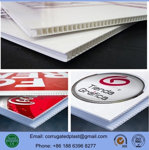 Reklam baskılı kurulu oluklu Coroplast plastik işaretler - Product Image 4