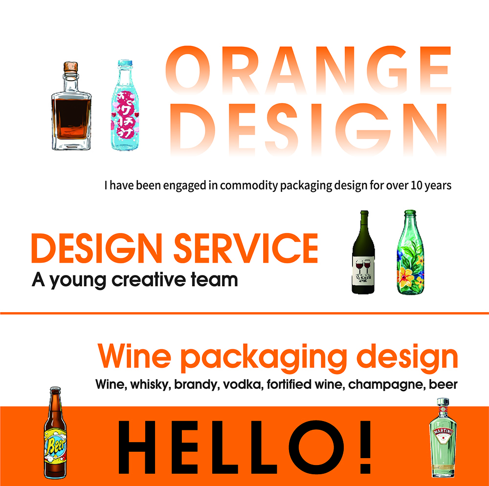 Wine Packaging Design Services Inclusive of Label and Gift Box Design