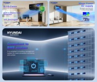 Climatiseur split HYUNDAI 12000 BTU à économie d'énergie, réfrigérant R32, technologie Inverter, classe énergétique A, pour maison et hôtel