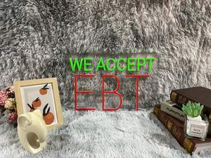 Letrero de Neón Personalizado con Logotipo EBT, Luces de Neón Decorativas para Colgar en la Pared, Letreros de Neón Personalizados para Tiendas de Comestibles - Product Image 3