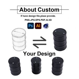 Wholesale Custom Oil Drum Stress <b>Ball</b> PU Foam Branding Toy Brand 8*5*5 for Industrial Promotion 5 7 Years Custom Color - Product Image 3