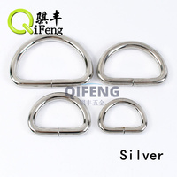 Hellgoldene D-Ringe aus Metall in verschiedenen Größen – Hochwertige Eisen-Metallringe für Taschen und D-Ring-Hardware