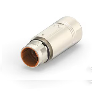 Screw <b>Terminal</b> Connector Circular Design Shell Size 23 Zinc Alloy PBT GF 3000 Ohms Impedance Model BSTA078NN00550100000 - Product Image 2