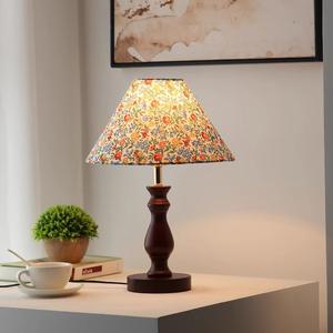 Vintage Romantic <b>Table</b> Lamp Dimmable Warm <b>Bedside</b> Lamp with Night Light for Bedroom Living Room American Retro Style Wedding - Product Image 5