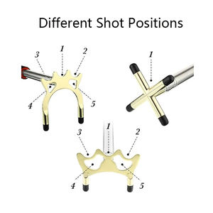 Pont de billard rétractable avec 3 têtes de pont métalliques amovibles, incluant un ensemble de têtes de pont inférieures, supérieures et croisées - Product Image 4