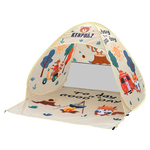 Tente pour enfants Kempma 143x160x112cm, design écureuil de la forêt, protection solaire, pas de montage requis, utilisation intérieure et extérieure - Product Image 2