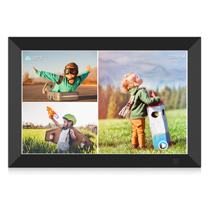 Biu Khung Ứng Dụng Khung Ảnh Kỹ Thuật Số WiFi Mô Hình Riêng 10.1 Inch Với Đồng Hồ Báo Thức Thời Tiết Màn Hình Chia Màn Hình - Product Image 2