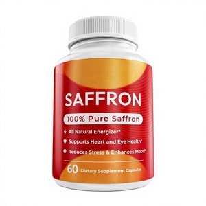 High Potency <b>Saffron</b> Capsules Vegan Dietary <b>Supplement</b> for Women Health & Emotional Balance - Product Image 1