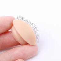 Paupières de remplacement pour perruque Lace Front, tête de mannequin en silicone pour la formation et la pratique des extensions de cils