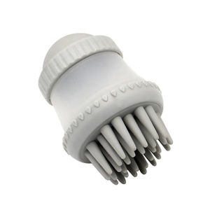 Cepillo de masaje de goma suave para perros y gatos, dispensador de champú para mascotas, hecho de fábrica - Product Image 6