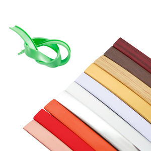 <span class=keywords><strong>Bande</strong></span> de bordure en PVC en forme de U pour le traitement de coupe personnalisé de bord décoratif d'armoire de meubles disponible - Product Image 1