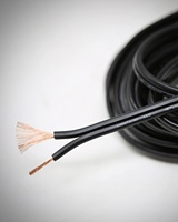 Kabel Tembaga Terpilin untuk Penerangan Lanskap Tegangan Rendah 12/2, Pemasangan Terpendam di Tanah, 250 Kaki, Lampu Sorot LED untuk Jalan