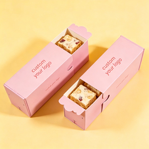 Caja de Papel para Tiramisú con Impresión de Logotipo Personalizado, Caja de Embalaje de Papel de Grado Alimenticio para Pastelería, Caja de Embalaje de Chocolate para Tiramisú - Product Image 4