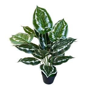 Vente en gros de 75cm de feuilles vertes de lierre artificielles en plastique PE soie écologique petites <span class=keywords><strong>plantes</strong></span> pour la maison bureaux mariages hôtels - Product Image 5