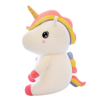 Peluche licorne douce et mignonne, Animal en peluche licorne, jouet en peluche, fabricant de jouets, oreiller pour enfants