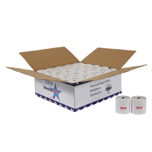 Blanc pur Premium POS Rouleaux DE Papier Thermique Papier 80X80mm 57X50mm - Product Image 1