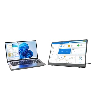 Pantalla expandible ultrafina HD de 15.6 pulgadas, computadora 2 en 1 para oficina, negocios y entretenimiento. - Product Image 1