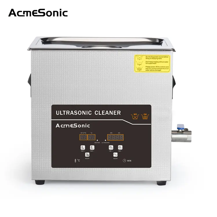 10L Ultrasonic Cleaner for Injector Hardware Parts Metal Solvent Cleaning Free Spare Parts Online Support,spare Parts Degreasing