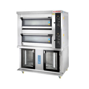 Four combiné électrique professionnel pour boulangerie, avec chambre <span class=keywords><strong>de</strong></span> fermentation et rétardateur <span class=keywords><strong>de</strong></span> cuisson pour pâtes, pains et gâteaux - Product Image 1