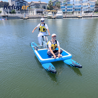 Vélo aquatique professionnel à pédales, sports nautiques de loisirs, vélo aquatique gonflable flottant