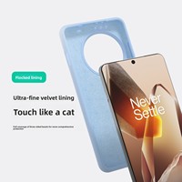 Étui de téléphone portable en silicone liquide de luxe pour OnePlus Ace 6 Pro Ace 5 Ultra, coque de téléphone à couverture intégrale pour OnePlus 13 13T