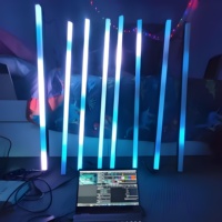 Luces LED Decorativas para Cabina de DJ, Luces Pixel para Escenario de Barra, Sistema de Iluminación Profesional Todo en Uno para DJ