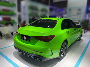 อะไหล่รถยนต์ 205 ถึง 206 สำหรับ <span class=keywords><strong>Mercedes</strong></span>-Benz W205 Class ปี <span class=keywords><strong>2013</strong></span>+ อัพเกรด 2024 เป็น W206 C63 AMG อุปกรณ์ตกแต่งรถยนต์ กันชนหน้า - Product Image 5