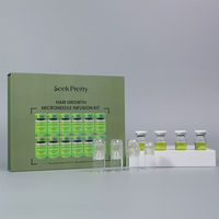 Seek Pretty Kit de micro-infusion professionnel 0.25mm 0.5mm pour les lèvres, Appareil de micro-aiguilletage à tampon