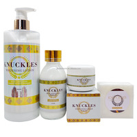 Savon éclaircissant pour les jointures, kit de blanchiment pour éclaircir les jointures foncées, les coudes, les genoux, les aisselles, les taches noires, les taches de rousseur, les zones sombres, pour unifier le teint.