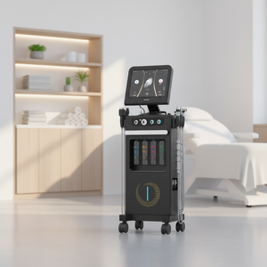 Appareil de soin du visage à l'oxygène, nettoyage en profondeur à l'eau oxygénée, élimination des imperfections, lissage des ridules, renouvellement de la peau, peeling - Product Image 1