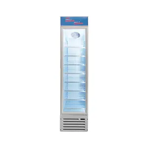 MEISDA 슈퍼마켓을 위한 새로운 SC145BG 145L 유리제 문 수직 전시 음료 내각 냉장고