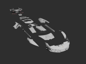 Kit de Carrocería de Fibra de Carbono para Lamborghini LP700 <span class=keywords><strong>LP770</strong></span> Centenario, Parachoques Delanteros y Traseros, Faldones Laterales, Difusores, Kit de Carrocería Centenario - Product Image 6