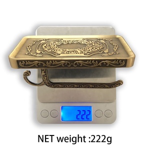 <span class=keywords><strong>WC</strong></span> <span class=keywords><strong>porte</strong></span>-serviettes en papier Antique salle de bains <span class=keywords><strong>porte</strong></span>-mouchoirs <span class=keywords><strong>mural</strong></span> en aluminium 3M sans clou avec crochet <span class=keywords><strong>porte</strong></span>-papier toilette - Product Image 4