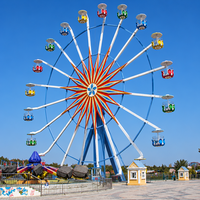 Grande Roue de Chine Durable à Vendre, 30m, pour Parc d'Attractions et Divertissement Commercial en Plein Air