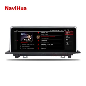 Navihua rádio automotivo com touch screen, rádio com dvd player, android, estéreo, rádio para automóveis, navegação por gps, para bmw x1 f48 2016 2017