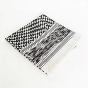 <span class=keywords><strong>Keffiyeh</strong></span> Etnik Berkualitas Tinggi, Motif Kotak-kotak Arab Muslim, Jacquard Bergaris, Syal Penutup Kepala Pria Musim Dingin, Bahan Bernapas - Product Image 4