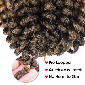 Prodotti di Bellezza: Extension per <span class=keywords><strong>Capelli</strong></span> a Forma di Sirena, Bacchetta per <span class=keywords><strong>Capelli</strong></span> Ricci, Parrucche per Donne Africane, <span class=keywords><strong>Capelli</strong></span> Sintetici all'Uncinetto, Faux Locs per Uso Quotidiano e Feste - Product Image 2