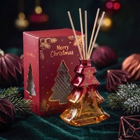Bouteille en verre gaufrée colorée de 100 ml pour diffuseur à bâtonnets d'aromathérapie, haute qualité, prix usine, pour la décoration intérieure et les articles ménagers